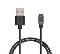 kwmobile USB Cable Charger Compatible with CMF Watch Pro 2 / Watch 3 Pro Cable - Charging Cord for Smart Watch - Black