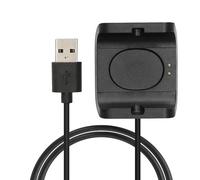 kwmobile USB Cable Charger Compatible with Huami Amazfit Bip S (A1805/A1916) Cable - Charging Cord for Smart Watch - Black