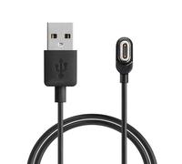 kwmobile USB Cable Charger Compatible with imoo Watch Phone Z7 / Z8 / Z9 / Z10 Cable - Charging Cord for Smart Watch - Black