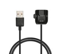 kwmobile USB Cable Charger Compatible with Samsung Galaxy Fit 2 Cable - Charging Cord for Smart Watch - Black