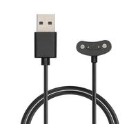 kwmobile USB Cable Charger Compatible with Ticwatch Pro 5 Enduro/Pro 3 / E3 / Atlas Cable - Charging Cord for Smart Watch - Black