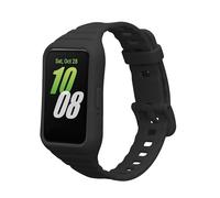 kwmobile Watch Band Compatible with Samsung Galaxy Fit 3 - Strap Replacement Silicone Band - Black