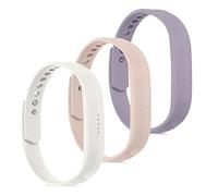 kwmobile Watch Strap Compatible with Fitbit Flex 2 - Set of 3 Fitness Tracker Replacement Bands