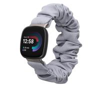 kwmobile Watch Strap Compatible with Fitbit Versa 4 / Sense 2 / Versa 3 / Sense Scrunchie Watch Band - 13-16 cm
