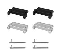 kwmobile Watch Strap Connecting Adapter Compatible with Garmin Epix 2 / Instinct 2 / Instinct 3 45mm / Fenix 8 47mm - For 20mm straps - 4x - No Tools Required