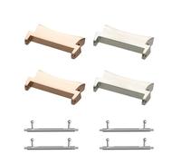 kwmobile Watch Strap Connecting Adapter Compatible with Samsung Galaxy Watch 4/5 / 6 Galaxy Watch 7 / FE - For 20mm straps - 4x - No Tools Required