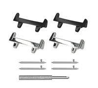 kwmobile Watch Strap Connecting Adapters Compatible with Amazfit T-Rex 3 Adapter - For 22mm (7/8") Straps - 4x Pieces