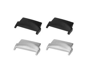 kwmobile Watch Strap Connecting Adapters Compatible with OnePlus Watch 2 / OPPO Watch X Adapter - For 22mm (7/8") Straps - 4x Pieces