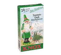 KWO 20 Pieces Man Smoking Figurine, Christmas Smelling, Wood, Multicolour, One Size