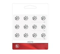 kwoifioy 12Pcs LR1130/AG10/LR54/389A/189/SR1130 Batteries 1.5V Long Lasting Battery Coin Button Cell Lithium Batteries