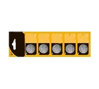 kwoifioy 5-Post Button Cell Batteries 160mAh / 200mAh 3V Power Remote Control Coin Battery for Electronics and Gadgets Scale Battery