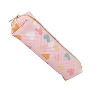 kwoifioy Cartoon Leather Pencil Case Water Resistant Pencils Pouches Large Pens Organiser Bag for School Office Travel Essential PU Leather Pencil Case for Students