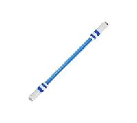 kwoifioy Clear Acrylic Glowing Spinner Pen Decompressive Rotating Unable to Write for Students Mental Workers Office Staff Light Up