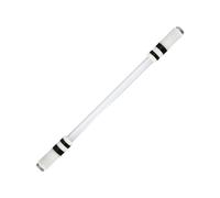 kwoifioy Clear Acrylic Glowing Spinner Pen Decompressive Rotating Unable to Write for Students Mental Workers Office Staff Light Up