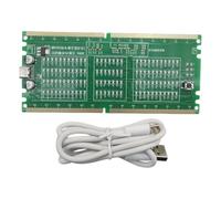 kwoifioy DDR4 Diagnostic Testing Card with LED Indicators for Laptop Systems Maintenance and Fault Finding Computer Memory Diagnostic Tool
