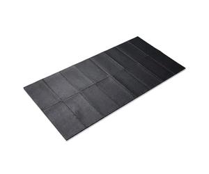 kwoifioy Durability Treadmill Antislip Shocked Absorbing Mat for Enhances Stability and Floor Protecting in Fitness Environment Vibrations Pad