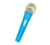 kwoifioy Miniature Microphone Toy Props for Kids Hosting Interviews Pretend Stage Pretend Speaking Design Microphone