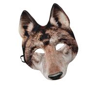 kwoifioy Multipurpose Skin Safe Realistic Wolf Costume Cosplay Accessories EVA Texture Suitable for Kids Adults Party Wear Kids
