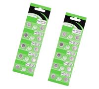 kwoifioy Of 10/20 AG3 LR41 Alkaline Button Batteries Durability Metal Construction AG3 Battery for Consistent Power Supply High Capacity Battery