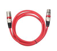 kwoifioy Pack Of 2 Cables 3meter Professional Mic Cord With Metal Connectors Entertainment Systems Cable Upgrades For Clear Sound