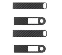 kwoifioy Scooter Central Carbon Fibers PVC Sticker Protective Film Self-Adhesive Decals For M365 Adult Electric Scooter Part