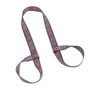 kwoifioy Versatile Fitness Strap Supporting Yogas Mat Carrying and Stretching Exercises Fashionable Prints Comfortable Polyester Comfortable Yogas Band