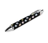 KWQDOZF Cartoon Owl Pattern Ballpoint Pens Fine Point (0.5mm) Retractable Smooth Writing Pens Black Ink Gel Pens 1 PCS