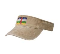 KWQDOZF Central African Republic Flag Sun Hats for Men and Women Natural