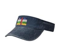 KWQDOZF Central African Republic Flag Sun Hats for Men and Women Navy Blue