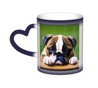 KWQDOZF Cute Bulldog Puppy Color Changing Mug in The Sky-Enchant Your Moments