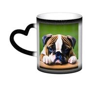 KWQDOZF Cute Bulldog Puppy Color Changing Mug in The Sky-Enchant Your Moments