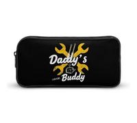 KWQDOZF Daddy's Garage Buddy Pencil Case Portable Pen Pouch Bag with Zip