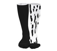 KWQDOZF Dalmatian Cruella De Vil5 Musical Note Funny Novelty Socks For Men Women For Lovers Gifts Ideas