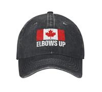 KWQDOZF Elbows Up Not for Sale Strong and Free Proud Canadian Retro Cap