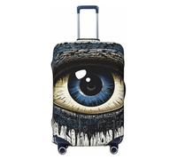 KWQDOZF Evil Eyes Magic Talisman Vintage Elastic Travel Luggage Cover Travel Suitcase Cover for Trunk Case 19''-32'' Luggage Protective Cover
