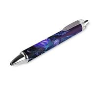 KWQDOZF Fairy Dragon Print Ballpoint Pens for Women Men 0.5 Mm Fine Retractable Ball Point Pen 1 PCS