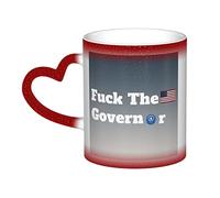 KWQDOZF Fuck The Governor of Northern Maryland Mug Ceramic Heat Sensitive Color Changing Mug Insulated Mug Novelty Unique Travel Mugs Home Mugs 11 OZ