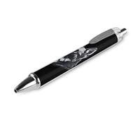 KWQDOZF German Shepherds Dog Retractable Ballpoint Pen Black Ink 0.5mm Fine Point Pens Office Supplies for Teacher Nurse