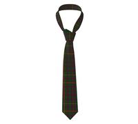 KWQDOZF Hall Clan Family Tartan Men'S Tie The Tie Is Soft And Comfortable