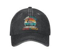 KWQDOZF I Like Ducks and Maybe 3 People Vintage Washed Baseball Cap for Men Women Classic Adjustable Cotton Trucker Hat Dad Unisex