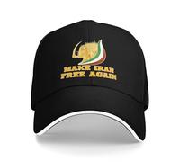 KWQDOZF Make Iran Free Again Support Freedom for The Iranian Baseball Cap