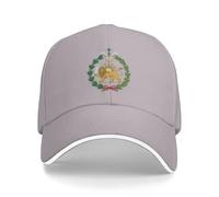 KWQDOZF Make Iran Great Again Hat Coat of Arms of Persian Flag Lion and Sun Qajar Dynasty Hat Cap for Men Women Black