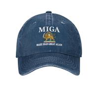 KWQDOZF Make Iran Great Again Hat Miga Trucker Cap for Men Women Navy