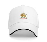 KWQDOZF Make Iran Great Again Hat Miga Trucker Cap for Men Women White