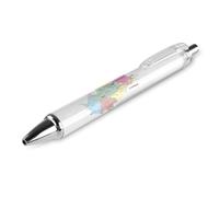 KWQDOZF Maps of Cyprus Black Click Pens,Retractable Ballpoint Pens,Pens Medium Point