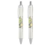 KWQDOZF Maps of Vatican City Black Click Pens,Retractable Ballpoint Pens,Pens Medium Point