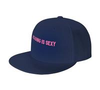 KWQDOZF Men Women Baseball Caps Reading is Sexy Classic Dad Hat Adjustable,Black