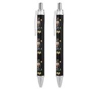 KWQDOZF My Lucky Night Casino Gambling Retractable Ballpoint Pen Black Ink 0.5mm Fine Point Pens Office Supplies for Teacher Nurse