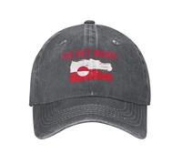 KWQDOZF Nu Det Nuuk Now'S Enough Make America Go Away Greenlandhat GreenlandSale Cotton Cap Deep Heather
