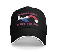 KWQDOZF Panama Canal isfor Sale Hat I Love Panama Canalfor Sale Baseball Cap Black